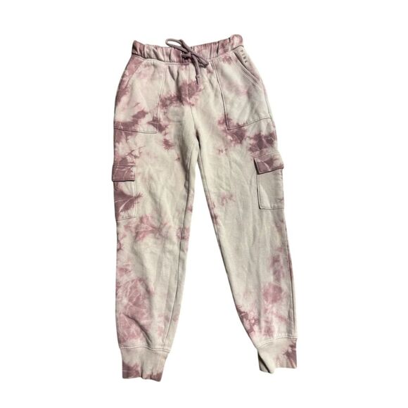 Victoria's Secret PINK Women's XS Tie Dye Cargo Jogger Sweatpants - Picture 1 of 6